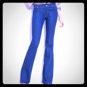 Mother curfew flare jeans